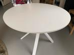 Ronde tafel Mariedamm Ikea 105 cm wit, Huis en Inrichting, Tafels | Eettafels, Ophalen, 100 tot 150 cm, Rond, Zo goed als nieuw