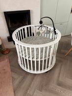 Ronde witte box circa, Kinderen en Baby's, Boxen, Ophalen, Zo goed als nieuw, Rond, In hoogte verstelbaar