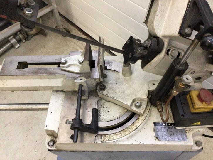 Metaallintzaag HBM 128 hdr, Doe-het-zelf en Verbouw, Gereedschap | Zaagmachines, Zo goed als nieuw, Lintzaag, Minder dan 600 watt