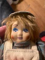 3 poppen met hoofd porselein, Verzamelen, Poppen, Ophalen of Verzenden, Zo goed als nieuw, Pop