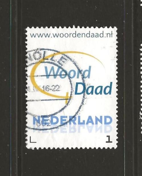 Persoonlijke zegel Woord en Daad gest. X589, Postzegels en Munten, Postzegels | Nederland, Gestempeld, Na 1940, Verzenden