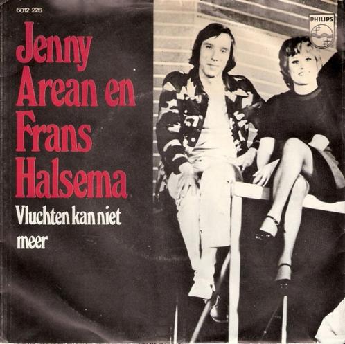 Jenny Arean & Frans Halsema - Vluchten Kan niet Meer (Single, Cd's en Dvd's, Vinyl Singles, Gebruikt, Single, Nederlandstalig