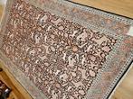 Vintage handgeknoopt oosters tapijt kashmir zijde 285x190, Huis en Inrichting, Stoffering | Tapijten en Kleden, Info@SlatsAntiek.nl