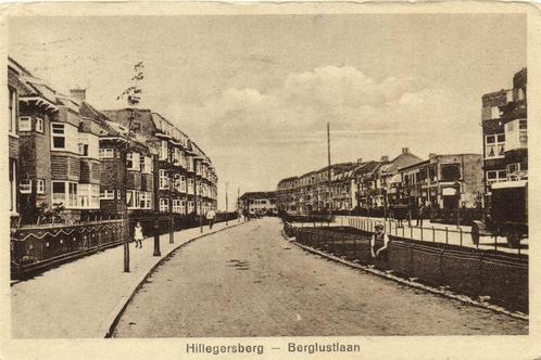 Hillegersberg - Berglustlaan - 1927 gelopen, Verzamelen, Ansichtkaarten | Nederland, Gelopen, Overijssel, 1920 tot 1940, Ophalen of Verzenden