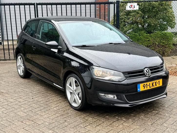 Volkswagen Polo 1.2 TSI 77KW 2010 Zwart, Auto's, Volkswagen, Particulier, Polo, Benzine, B, Hatchback, Handgeschakeld, Origineel Nederlands