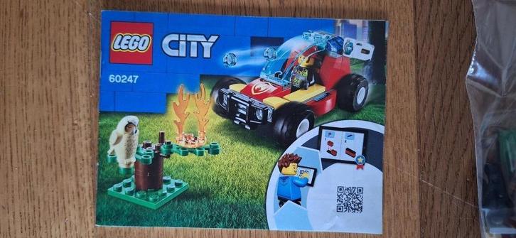 Lego City 60247 compleet, Kinderen en Baby's, Speelgoed | Duplo en Lego, Gebruikt, Lego, Complete set, Ophalen of Verzenden