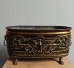 Antieke koper Plantenbak met Adelaar, Antiek en Kunst, Antiek | Koper en Brons, Ophalen of Verzenden