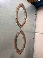 2 x bronzen lichtrand / patrijspoort 195 mm, Watersport en Boten, Ophalen of Verzenden, Gebruikt, Overige typen