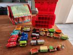 Thomas de Trein Treintjes met Bewaardoos, Kinderen en Baby's, Speelgoed | Overig, Ophalen, Gebruikt, Jongen of Meisje