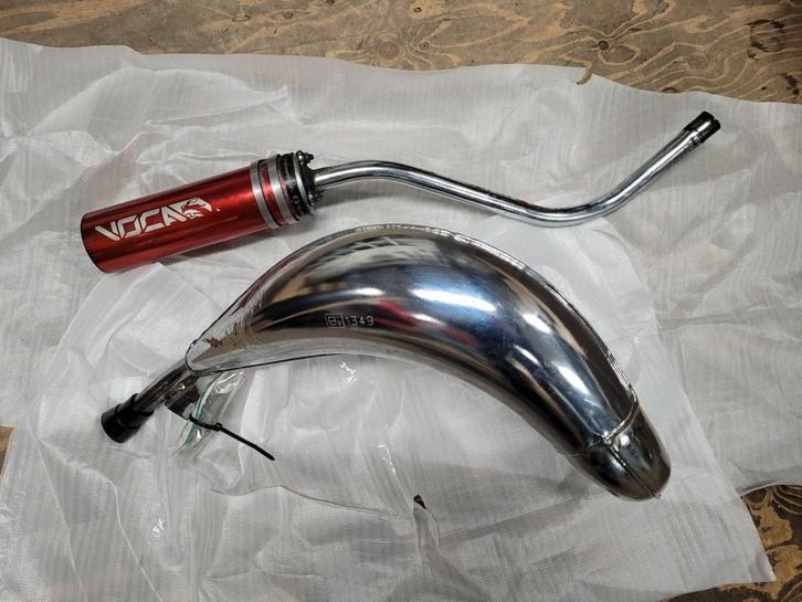 Beta RR 50 Track Voca Uitlaat, Fietsen en Brommers, Brommeronderdelen | Scooters, Gebruikt, Beta, Uitlaat, Ophalen of Verzenden