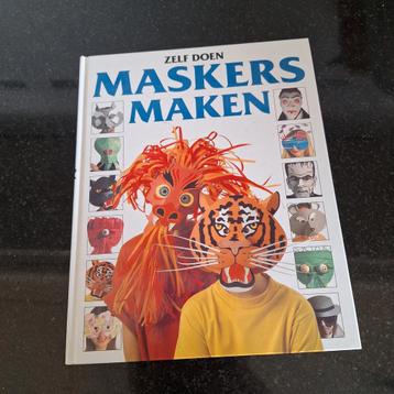 Zelf Papieren Maskers Maken - Doe Het Zelf Boek beschikbaar voor biedingen
