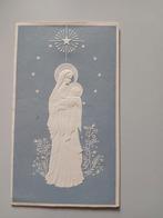 Vintage Kerstkaart VS - Reliëf Jaren '40/'50, Ophalen of Verzenden