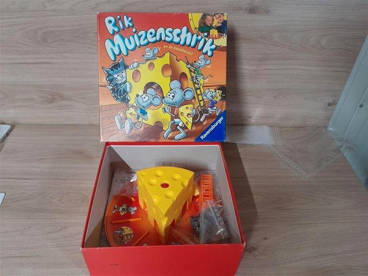 Rik muizenschrik - s1970, Hobby en Vrije tijd, Gezelschapsspellen | Bordspellen, Zo goed als nieuw, Ophalen of Verzenden