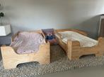 2 Handgemaakte Peuterbedjes met Matras, Kinderen en Baby's, Kinderkamer | Bedden, Ophalen, 70 tot 85 cm, Zo goed als nieuw, Minder dan 140 cm