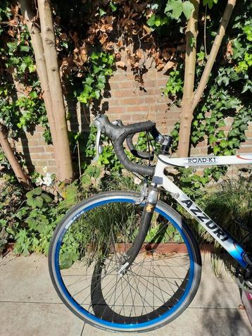 Unieke Vintage Retro Azzuri ROAD K-1 racefiets.
 beschikbaar voor biedingen