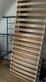 Twee persoons bed/twijfelaar, Ophalen of Verzenden, Twijfelaar, Hout, 140 cm