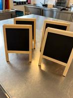 Krijtbordjes - Set van 4, Ophalen of Verzenden, Gebruikt