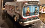 Grote blikken bus Soundbus Modern Toys Japan, Ophalen of Verzenden, Gebruikt, Bus of Vrachtwagen, Overige merken