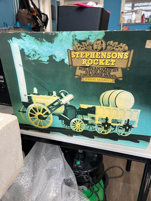 Hornby real steam 3,5 inch Gauge Stephenson Rocket, Antiek en Kunst, Antiek | Speelgoed, Ophalen of Verzenden