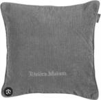 Rivièra Maison Scott Sierkussen - Grijs 2 stuks, Huis en Inrichting, Ophalen of Verzenden, Zo goed als nieuw, Grijs, Vierkant
