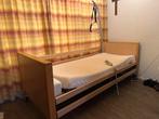 Verstelbaar ziekenhuisbed, Ophalen, 90 cm, Eenpersoons, Beige