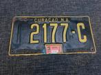 Kentekenplaat Curacao nummerbord nummerplaat 1976 Curaçao, Ophalen of Verzenden, Auto's