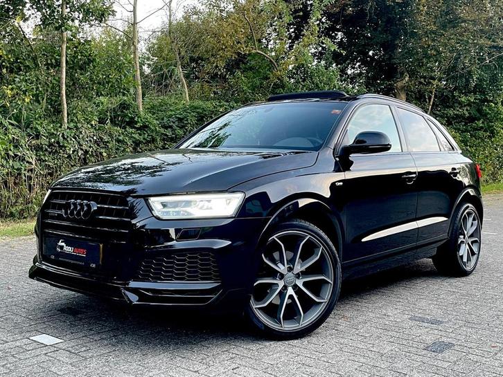 Audi Q3 2.0TFSI Quattro S-Line BLACK OPTIC|PANO|NAVI|KEYLESS, Auto's, Audi, Bedrijf, Te koop, Q3, ABS, Adaptieve lichten, Airbags