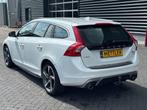 Volvo V60 2.4 D6 AWD Plug-In Hybrid R-Design , Panoramadak, Auto diversen, Schadeauto's, Automaat, Wit, Stationwagon, Volvo