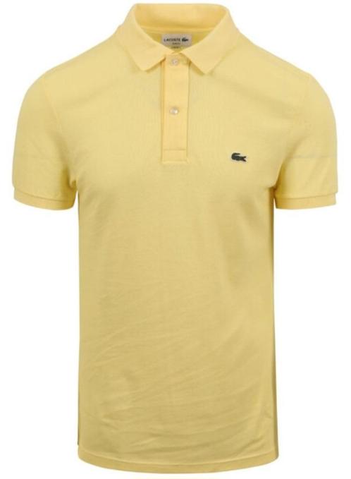 Lacoste poloshirt, Kleding | Heren, Polo's, Nieuw, Overige maten, Geel, Verzenden