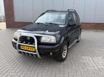 Suzuki Grand Vitara 2.5 V6 AUTOMAAT AIRCO LPG ZWART 2003, Auto's, Suzuki, Automaat, Stof, Elektrische ramen, Grand Vitara