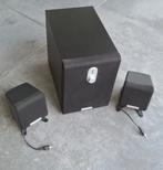 Luidsprekers met subwoofer voor computer of ander afspeelapp, Audio, Tv en Foto, Luidsprekers, Subwoofer, Zo goed als nieuw, Minder dan 60 watt