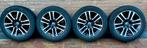 Conti Winterbanden 205/55 R16V op aluminium Volvo Velgen, Auto-onderdelen, Banden en Velgen, Gebruikt, 16 inch, Banden en Velgen