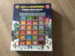 Advent kalender puzzel jan van Haasteren, Hobby en Vrije tijd, Denksport en Puzzels, Ophalen, 500 t/m 1500 stukjes, Zo goed als nieuw