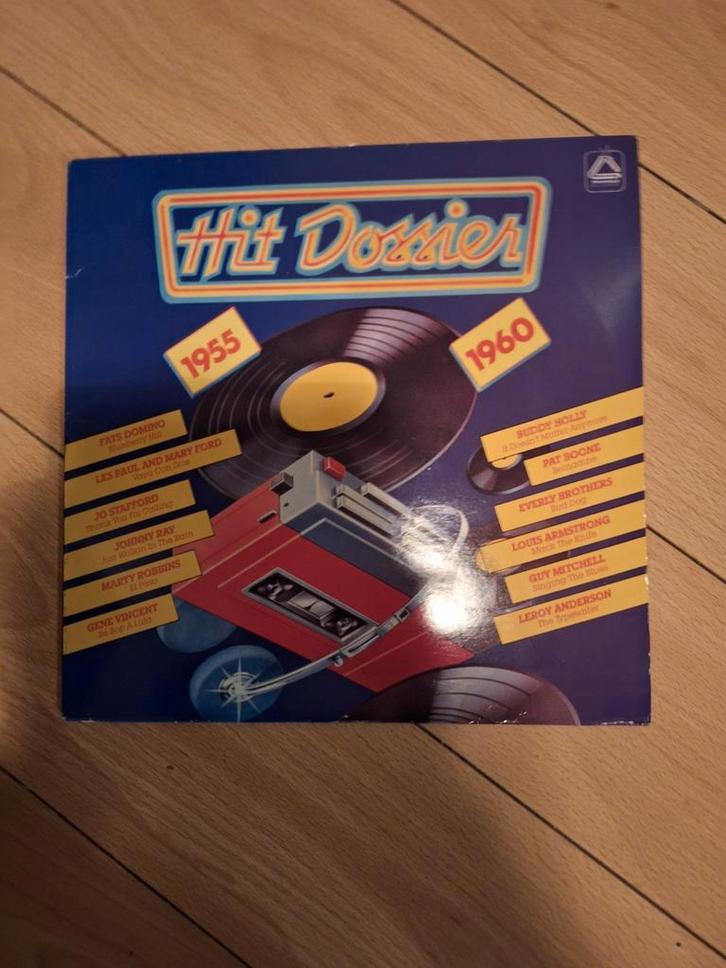 Hit Dossier 1955-1960 Vinyl LP, Cd's en Dvd's, Vinyl | Pop, Gebruikt, 12 inch, Ophalen of Verzenden