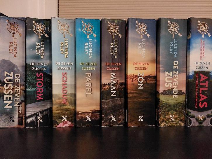 Volledige Zeven zussen serie,  inclusief Atlas, Boeken, Romans, Gelezen, Nederland, Ophalen