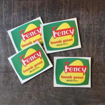 2000 Vintage Etiketten Fency Limonade Gazeuse beschikbaar voor biedingen