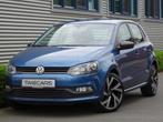 Volkswagen Polo 1.0 75PK Airco Cruise Navigatie Bluetooth, Gebruikt, Blauw, Bedrijf, Handgeschakeld