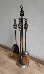 Oud 3 - delig haardstel, Huis en Inrichting, Haarden, Ophalen of Verzenden, Gebruikt