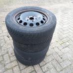 winterbanden continental 5 x 108 205 55 16, Ophalen, Gebruikt, 16 inch, Banden en Velgen