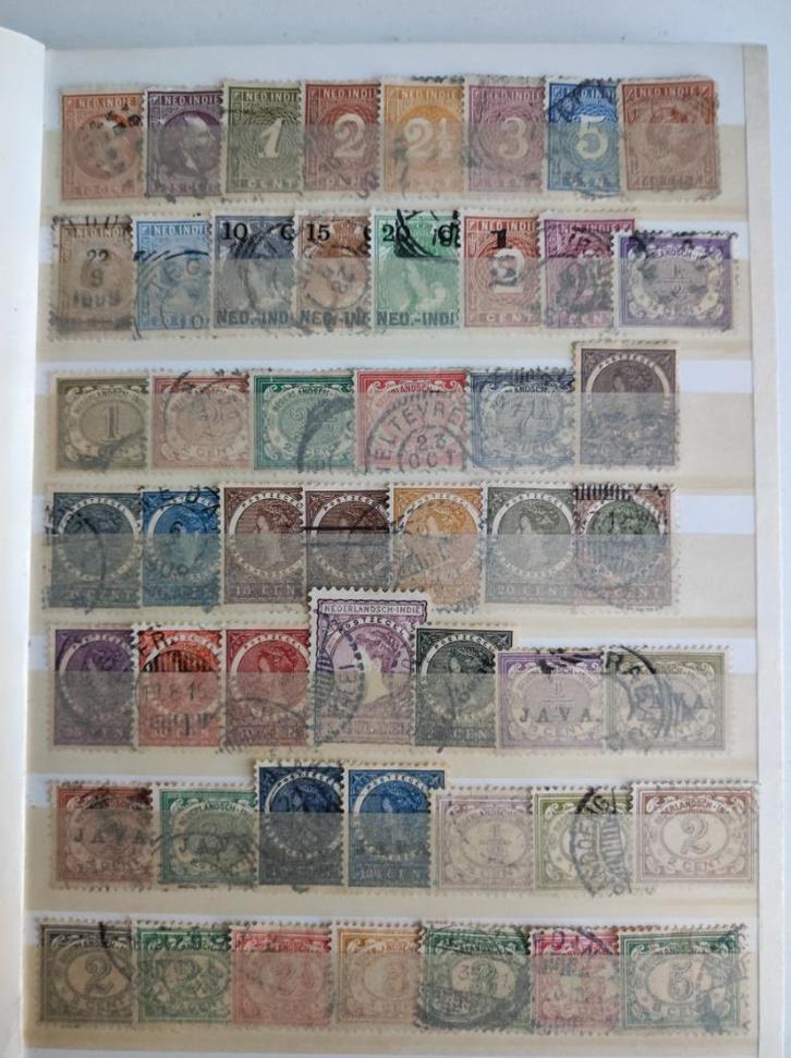 Groot kavel postzegels Nederlandse koloniën., Postzegels en Munten, Postzegels | Volle albums en Verzamelingen, Nederland, Ophalen of Verzenden