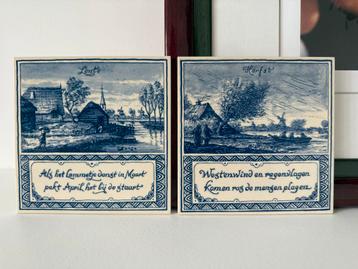 Delfts Blauw Tegels - Lente & Herfst beschikbaar voor biedingen
