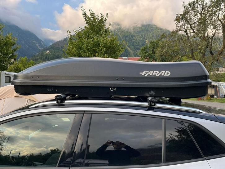 Te huur dakkoffer, Auto diversen, Dakkoffers, Zo goed als nieuw, Ophalen of Verzenden