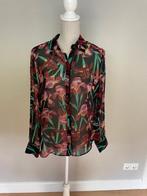 Blouse voile zwart, Ophalen, Zo goed als nieuw, Maat 38/40 (M), Zwart