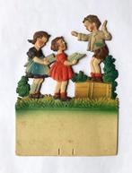 Vintage Dresdner Pappe kalenderhouder o.a. kinderen, Ophalen of Verzenden, Zo goed als nieuw