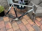 Gazelle fietsframe 61 cm  heren donker blauw grijs, 61 tot 65 cm, Ophalen, Gebruikt, Gazelle