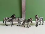 Schleich zebra’s, Verzamelen, Dierenverzamelingen, Ophalen of Verzenden, Zo goed als nieuw, Paard, Beeldje of Figuurtje