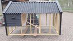 Kippenhok met ren nieuw LxBxH 285x150x185cm, Ophalen, Nieuw, Kippenhok of Kippenren