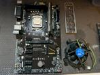 Moederbord + CPU + RAM crypto mining, LGA 1151, DDR4, Ophalen of Verzenden, Zo goed als nieuw