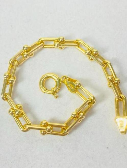 Gouden armband - closed 4 ever - 14 karaat, Sieraden, Tassen en Uiterlijk, Armbanden, Zo goed als nieuw, Goud, Ophalen of Verzenden