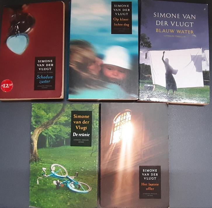 Simone van der Vlugt, ook per stuk te koop, Boeken, Thrillers, Zo goed als nieuw, Ophalen of Verzenden